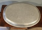 Vintage Wilton-columbia  P a  Pewter Platter  15 x11 