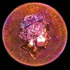 10 Oz Silver Coin Queens Beast Monster Rainbow Toning