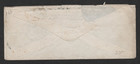 Us 1860 N y  Duplex Fancy Cancel Cover Sent  per Steamer Via Panama 
