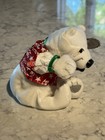 Coca-cola Collectible Bean Bag Plush Polar Bear  1997 New