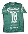 James Rodr  guez  10 Club Le  n Home Jersey L  regular Fit  - Green white Liga Mx