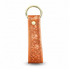 Hand Tooled Leather Keychain 1 x3 5 
