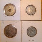 1938-1947-1967-1972 British West Africa   West African State Lot Of 4 Coins