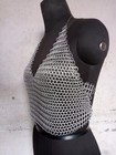 Medieval Aluminium Chainmail Bra Top For Women Costume Viking Bra Top Party Gift