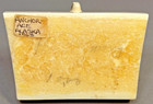 Vintage 1968 Inuit Eskimo Anchorage Alaska Carved Polar Bear Pen Holder