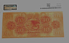 1840  10 New Orleans Canal   Banking Co Pmg Remainder Choice Uncirculated 63