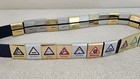 Boy Scout Bsa Belt Loop Bundle Lot Of 25 With Belt Buckle Logo Achievement Badge