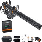 Comica Cvm-vm30 Super-cardioid Shotgun Microphone Wired wireless Dual Modes 