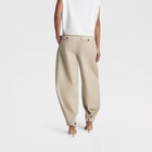 Kbb By Kahlana Women s High-rise  the Barrel Trouser  - Khaki 4