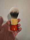 Vintage Rare Ever Ready 200  Bakelite Plastic Shave Brush New 24mm Badger Knot 