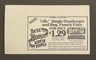 Stevie Ray Vaughan  double Trouble  concert Ticket Stub 10 11 1984 washington dc