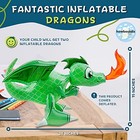 30    Inflatable Fire Breathing Dragons   2 Pack  Fun Decorations  Giveaways  