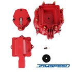 Red Hei Large Distributor Cap Rotor Kit Fit Chevy Gm Sbc Bbc 305 327 350 396 454