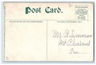 C1910 Trolley Cars  5th Ave At Corner Of Wood St  Pittsburgh Pa Postcard