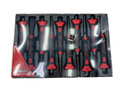 Snap-on Tools Red 10 Piece Soft Grip Punch And Chisel Set Ppcsg710r New Sealed