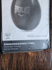 Everlast Powerlock Training Speed Bag Boxing Training Leather Black - Size Large
