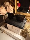 Authentic Chanel Ch5422b Women s  Sunglasses  Black   White With Strass