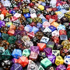 100   Random Assorted Polyhedral Dice Lot For Table Top Gaming Rpg D d 5e 