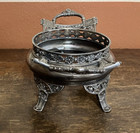 Victorian Bride s Basket Only By Aurora Sp  Mfg  Co  - Quadruple Plate