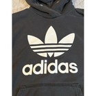 Adidas Originals Trefoil Hoodie Mens Xl Gray Pullover Streetwear Casual Fleece