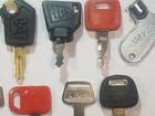  17  Keys Cat volvo  Hitachi  John Deere  Komatsu  Kobelco  Kato  John Deere Key