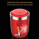 Led Auto Car Truck Cigarette Smoke Ashtray Ash Cylinder Holder For Offiice home