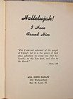Hallelujah  I Have Found Him By Mrs  Irene Hanley Holiness East St  Louis Il Pb