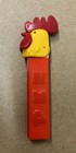Vintage Pez Rooster Dispenser No Feet Yellow Head Red Stem Austria