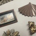 Lot Of 6 Vintage - Modern Costume Jewelry Brooches Pins Variety 1 Sarah Cov