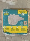 Pampers Swaddlers Newborn Disposable Diapers 20 Count N  10 Lb  4 5 Kg White