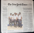 The New York Times Newspaper July 19 2026 Sunday Complete Print Paper Unread