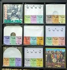 100 Lp Vinyl Record Inner Sleeves Heavy Stock Ivory White Paper Rounded Corners