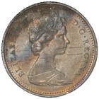 Canada - 10 Cents - 1973 - Km 73 - Rainbow Toning 