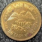 Car Wash Carwash - Eagle No Cash Value Service Token 25mm  c1425 