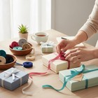 3 8  Picot Feathered Double Face Satin Polyester Ribbon Choose Color And Yards