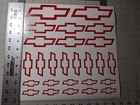 Chevy Bowtie Decal Mega Pack 26 Decals - One Price  free Shipping Diecut Vinyl