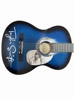 Taylor Swift Signed 38 Inch Blue Guitar Beckett Coa