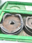 Greenlee 7304 Knockout Punch   Die Set For 2 1 2 -4  Conduit Size Broken Latch  