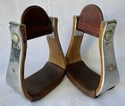 Nettles 3    3-1 2  Monel Bell Stirrups leather Foot gently Used great Condition