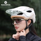 Rockbros Bike Helmet For Adults Mtb Road Bicycle Helmet With Adjustable Brim 