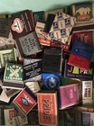 15 Vintage Unstruck Matchbooks - Supper Clubs  Casinos  Advertising  Pinups