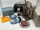 Vintage Bell   Howell 8mm Movie Camera   Projector Set Tested Working W  Cases