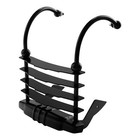 Black Rear Bumper Cheese Grater Grill Fit For Harley Flsts 1997-2003 2002 2001