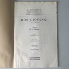 Don Giovanni Libretto 1961 Metropolitan Opera
