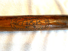 Babe Ruth 35   h b  No  9 Leader   vintage  Baseball Bat