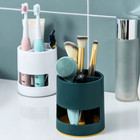 Electric Toothbrush Holder Plastic Storage Organizer Bathroom Toothpaste Holder 