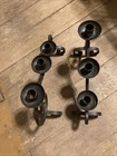 Wrought Iron Candlestick Holders