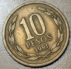 1981 Chile 10 Pesos