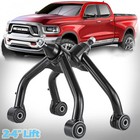 2 Pcs 2-4  Lift Front Upper Control Arms For 2006-2022 Dodge Ram 1500 4wd 4x4