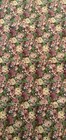 Fabri-quilt Inc Ozark Calico Purple Mauve Roses Tulips Lilies Zinnias 1  Yd